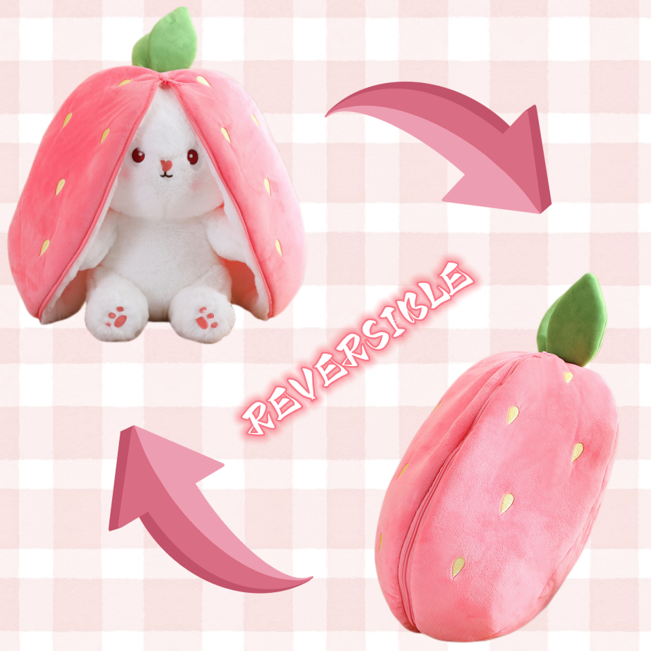 Kawaii Fruit Transfigured Bunny Plush Toy