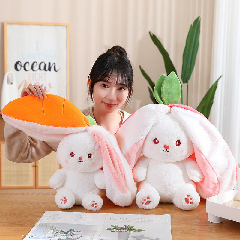 Kawaii Fruit Transfigured Bunny Plush Toy