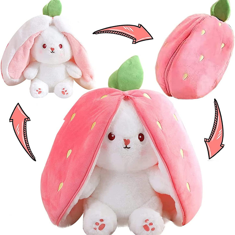 Kawaii Fruit Transfigured Bunny Plush Toy