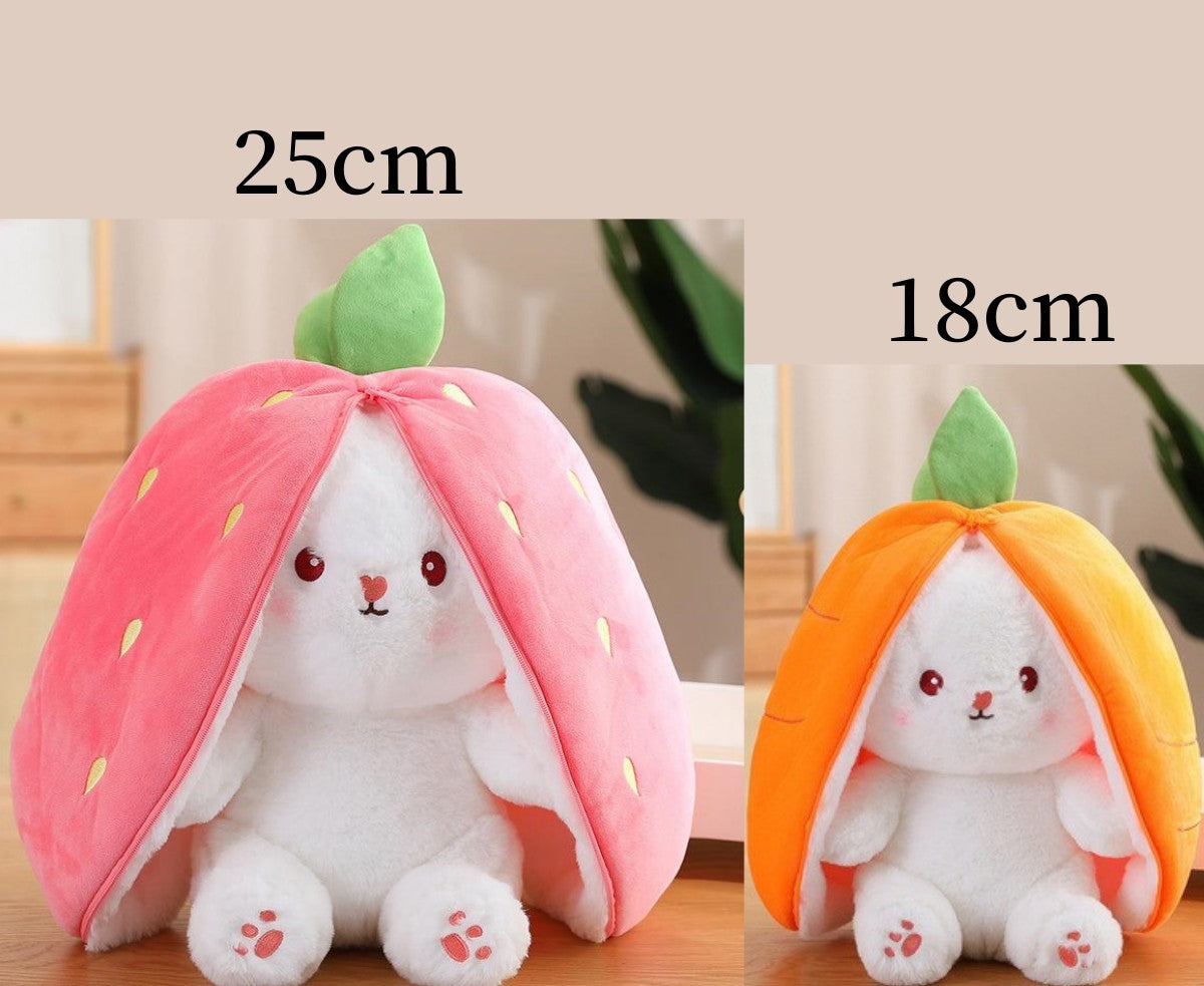 Kawaii Fruit Transfigured Bunny Plush Toy