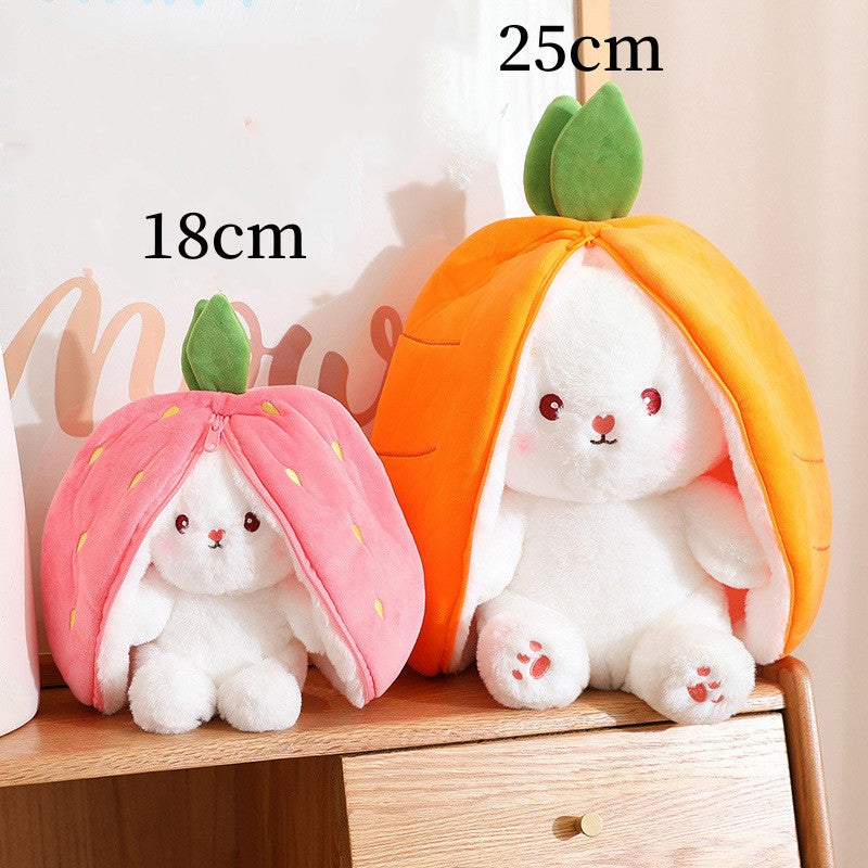 Kawaii Fruit Transfigured Bunny Plush Toy