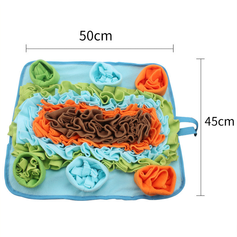 Snuffle Mat For Small Large Dogs Nosework Feeding Mat Easy To Fill And Machine Washable Training Mats Pet Activity Mat